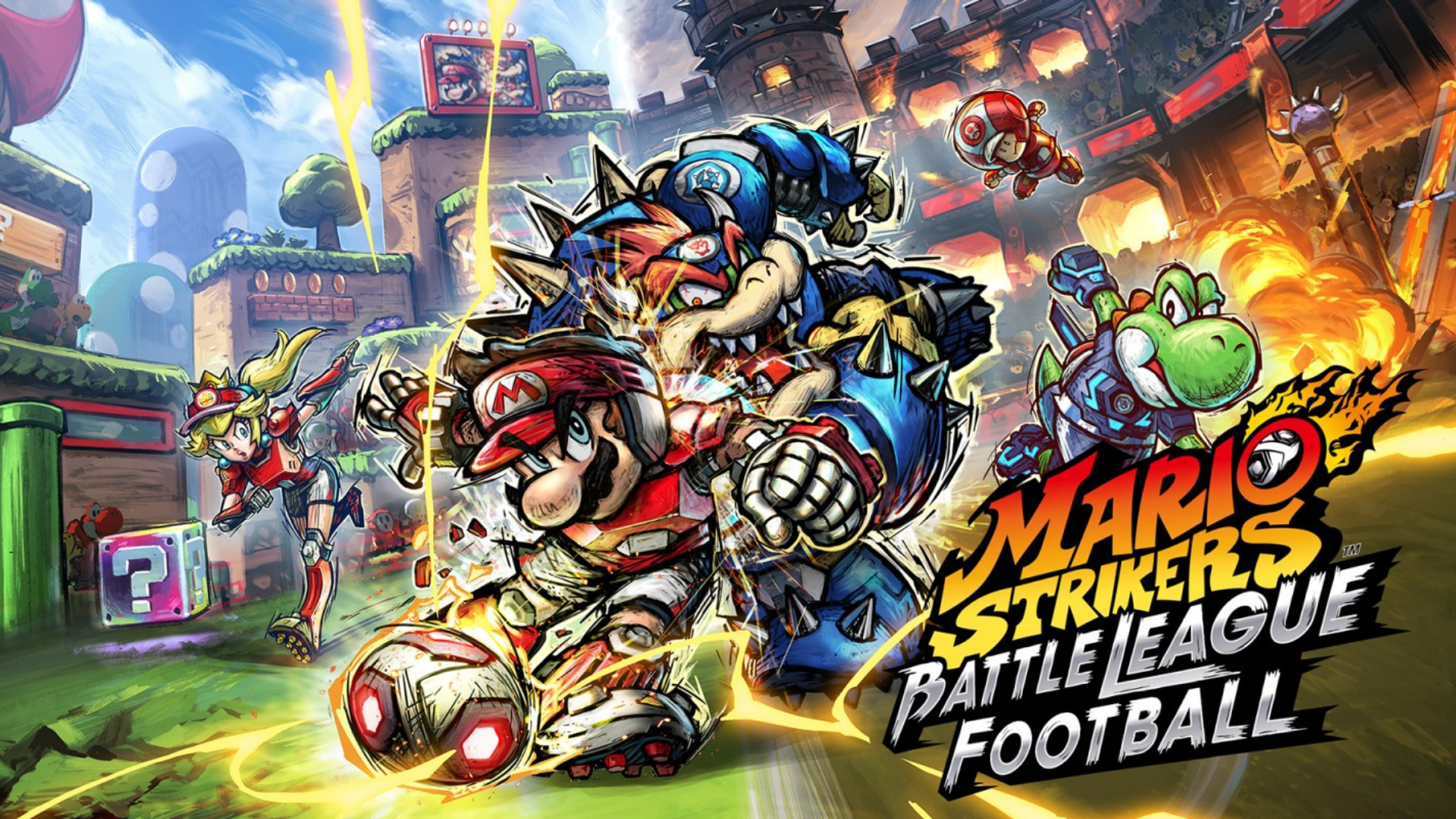 MARIO STRIKERS Battle League Football Nuovo trailer