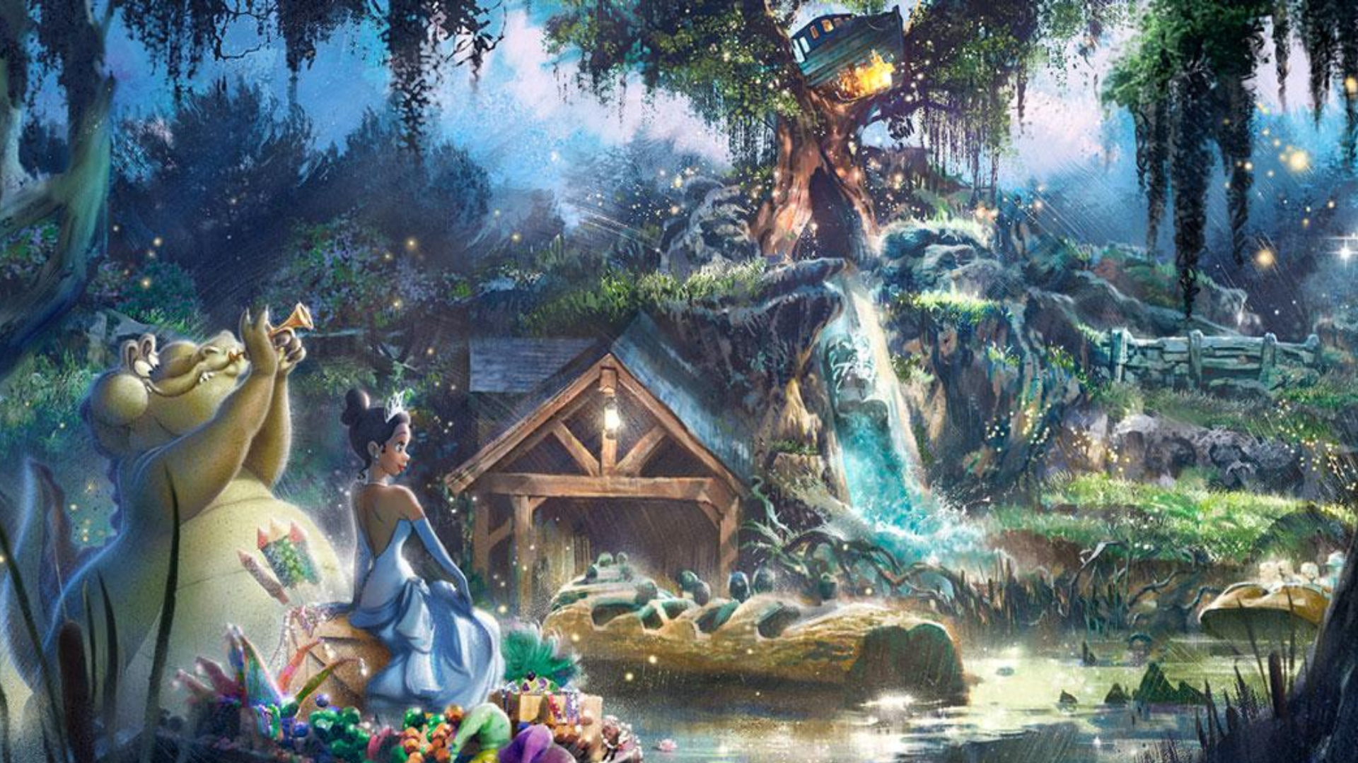 Splash Mountain Ri tematizzazione pronta nel