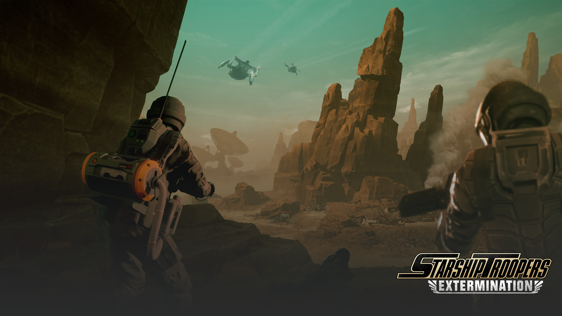 Starship Troopers Extermination Annunciato il gioco